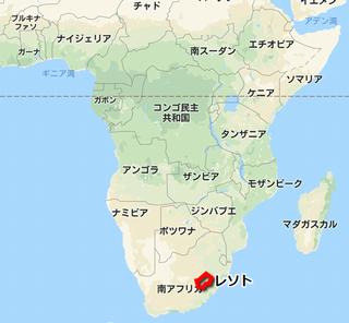 先生の国の地図