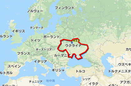 先生の国の地図